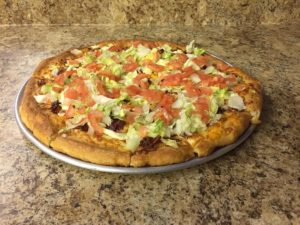 best taco pizza in north east